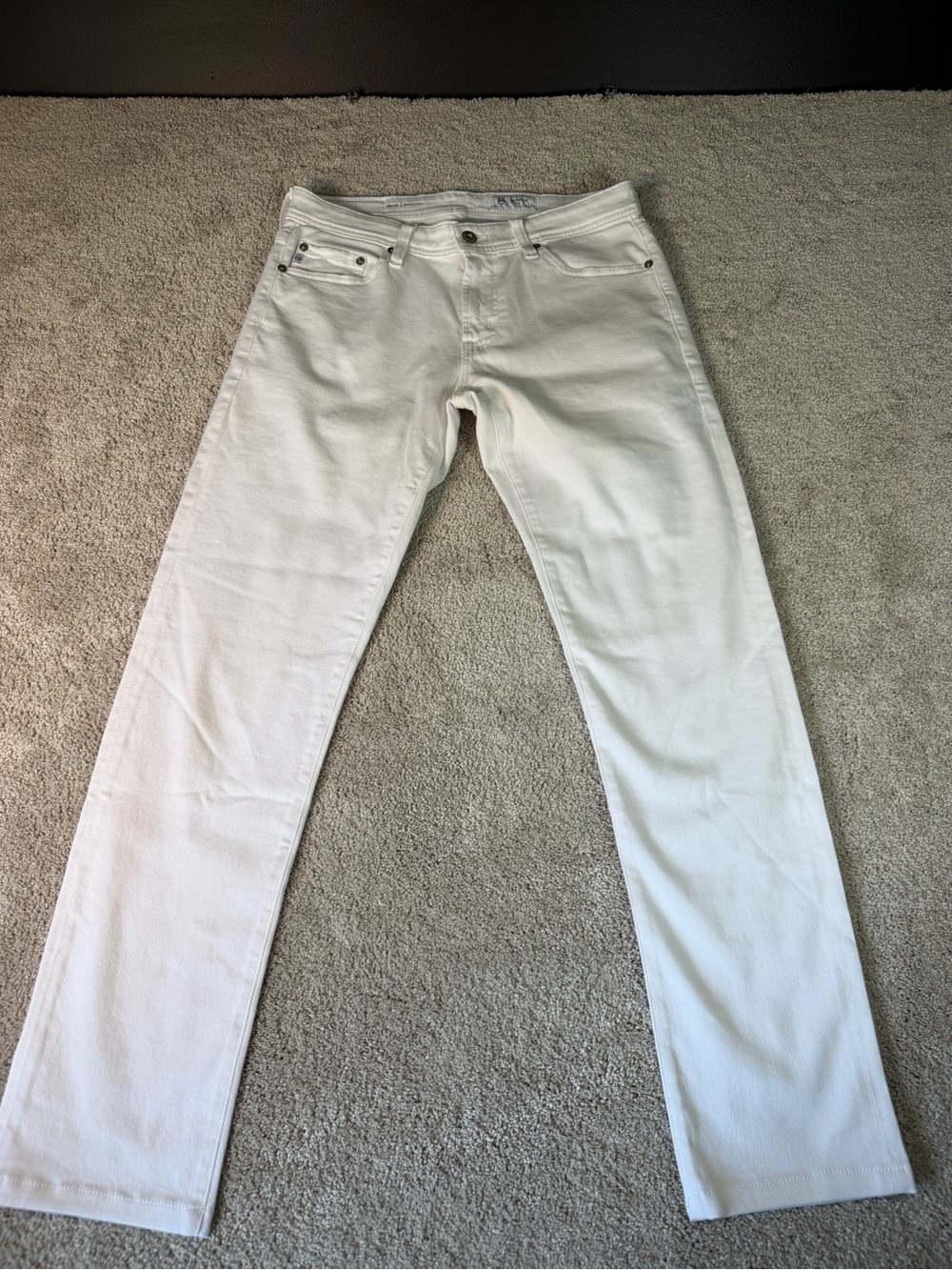 AG Adriano Goldschmied Jeans Men’s 29x30 The Tellis Modern Slim Denim White